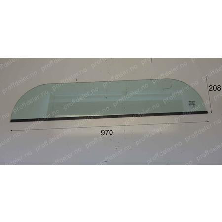 BOBCAT - Kabinglass, side (høyre)