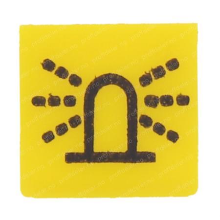 VOLVO - Linse og symbol plate