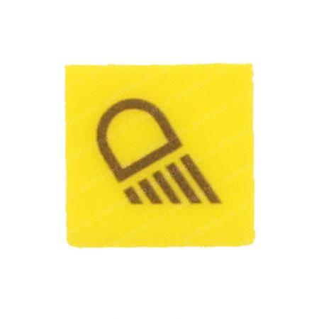 VOLVO - Linse og symbol plate