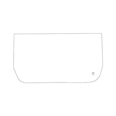 VOLVO - Kabinglass, front (nedre)