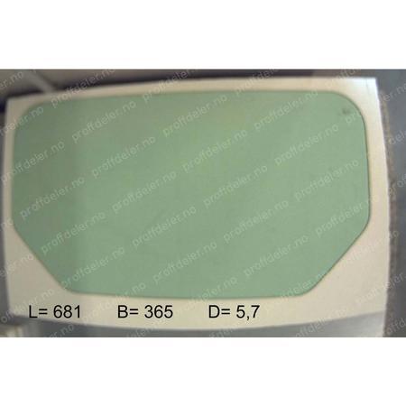 BOBCAT - Kabinglass, bak