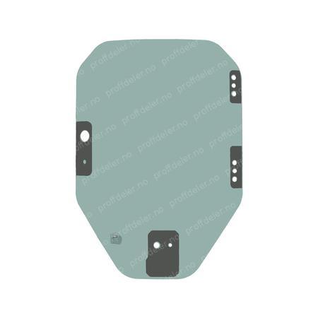BOBCAT - Kabin front door-glass