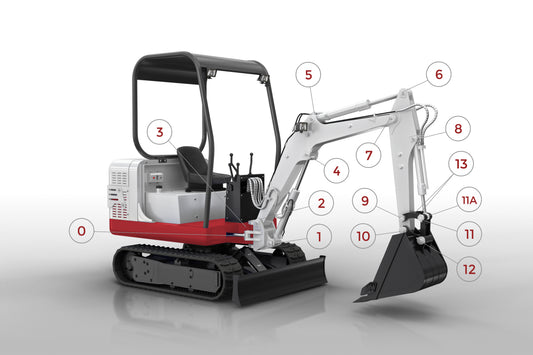 Bolter og foringer VOLVO EC35