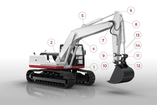Bolter og foringer VOLVO EC380E