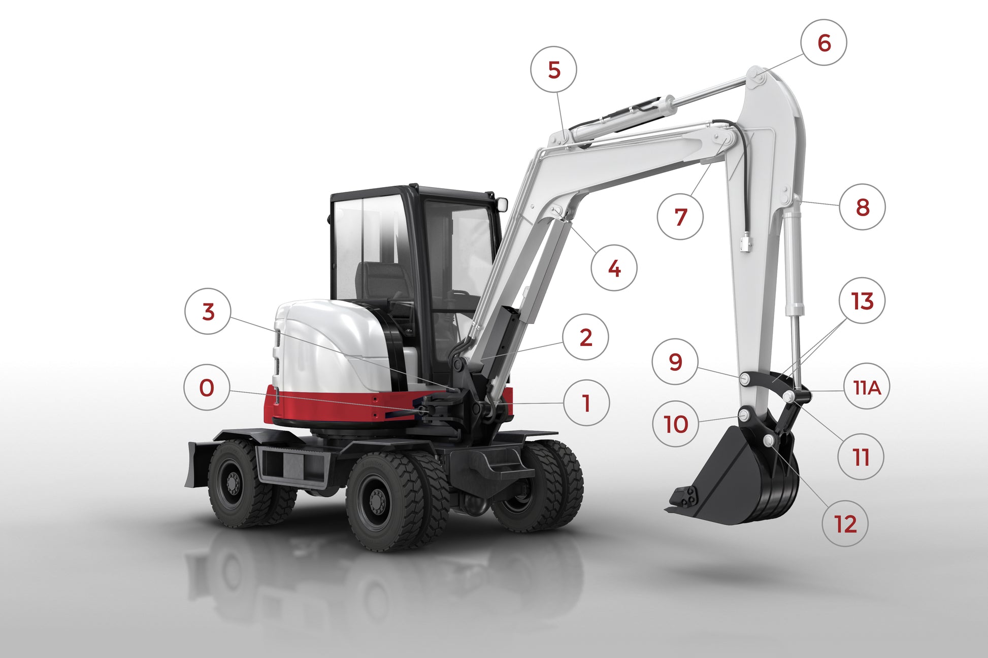 KIT TEREX HML 32 - POS.9 (Linkage)