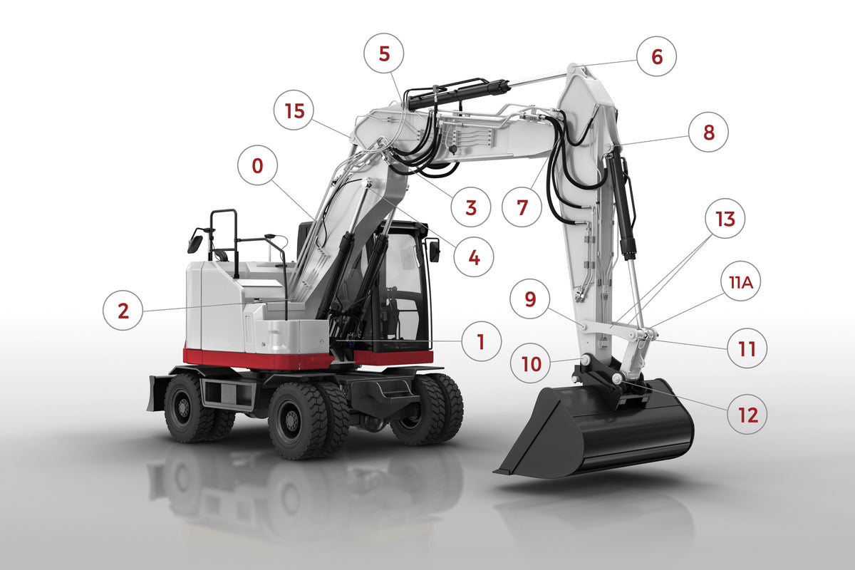 Bolter og foringer TAKEUCHI TB395W